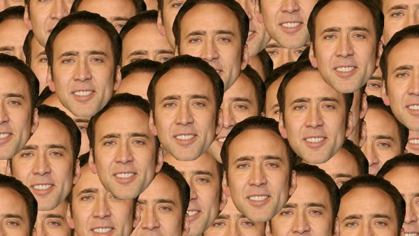 Николас Кейдж коллаж