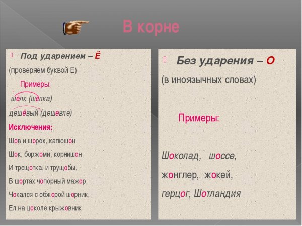 Сказка про важность ударения