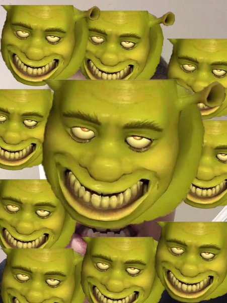 Шрек лицо
