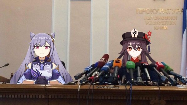 Genshin Impact Мем