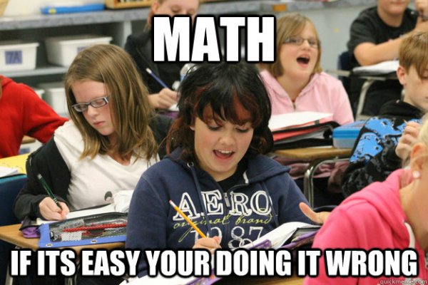 Мем девушка с вычислениями