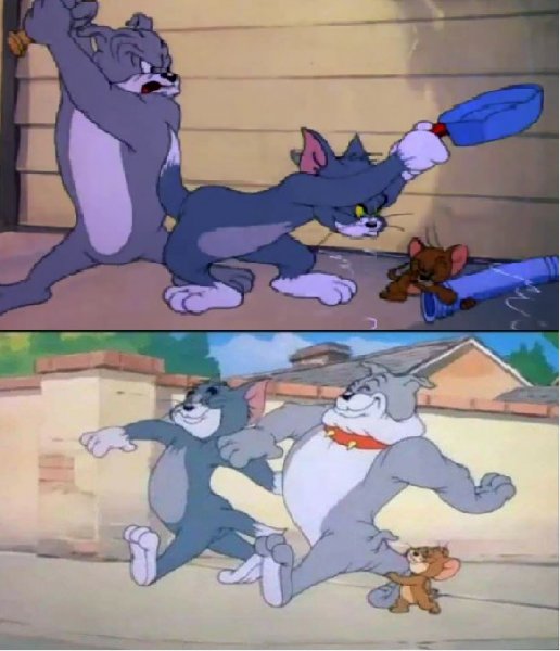 Спайк и том любовь том и Джерри