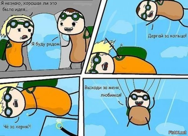 Парашют Мем