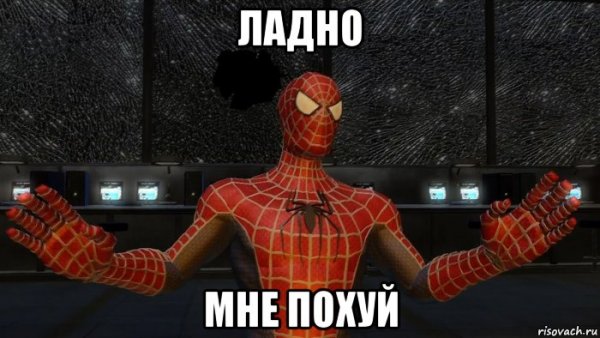 Человек паук мемы