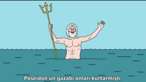 Поцелуй Посейдона Мем