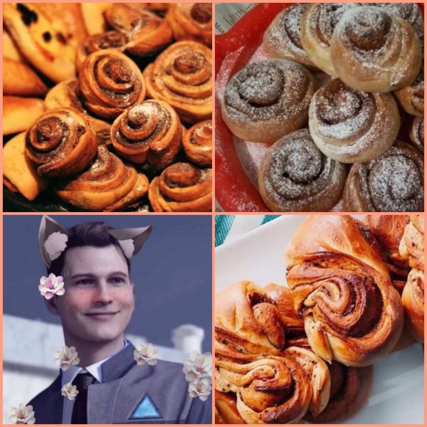 Коннор булочка с корицей