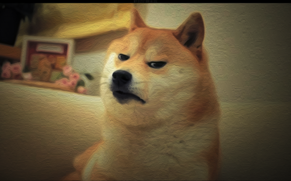 Грустный Doge