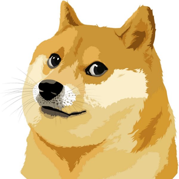 Грустная собака Doge