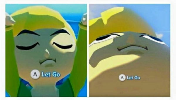 Link Let go meme