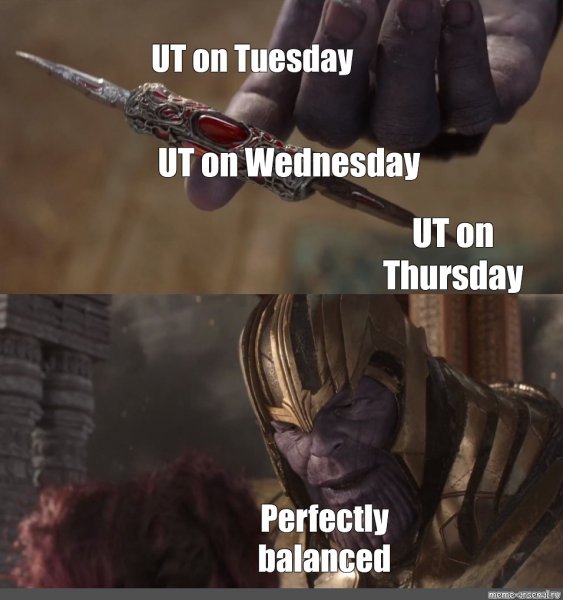 Мстители Танос идеальный баланс