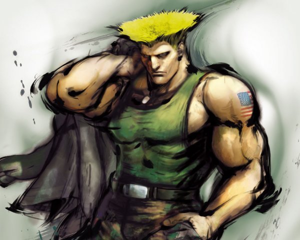 Стрит Файтер герои Guile