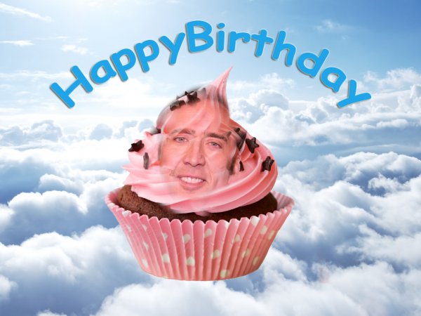 Николас Кейдж Happy Birthday