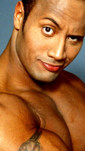 Дуэйн скала Джонсон бровь