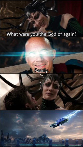 Dominic Toretto Family meme