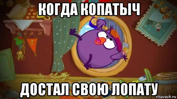 Копатыч и Совунья Мем