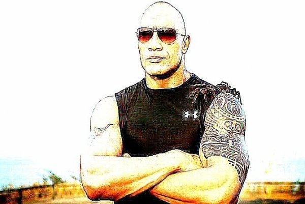 Дуэйн скала Джонсон я еблан Мем