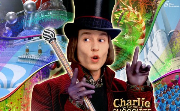 Вилли Вонка и шоколадная фабрика Мем