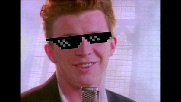 Рик Эстли never gonna give you up