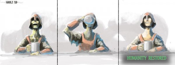 Человечность восстановлена Гарфилд