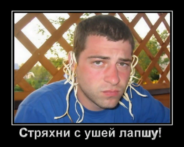 Лапша на голове