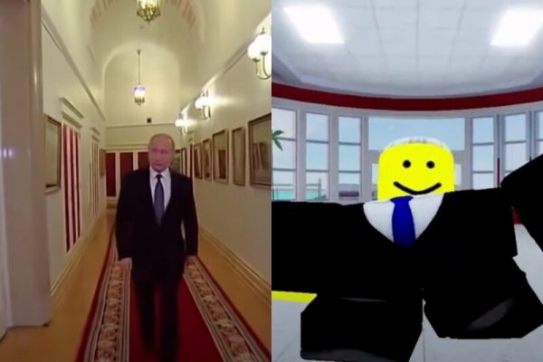 Широкий Путин идет