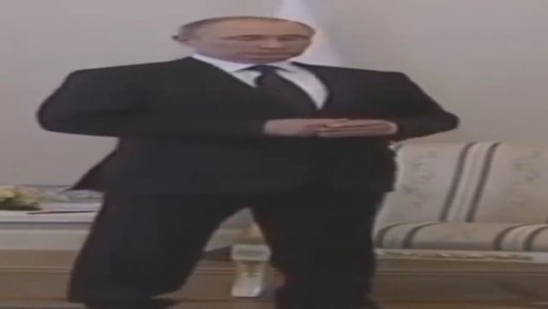Сплющенный Путин
