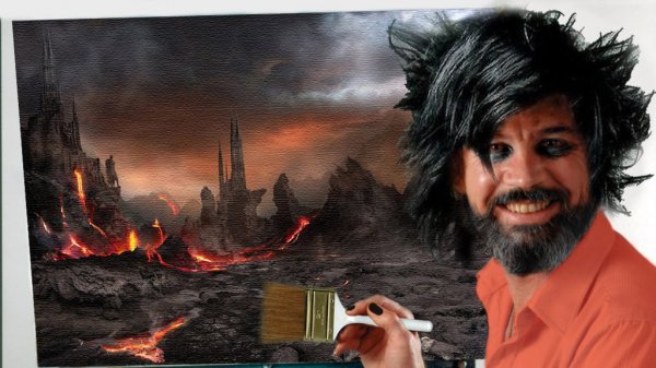 Боб Росс Мем каждому нужен друг