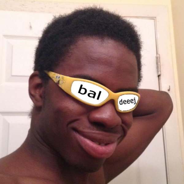 Негр с очками