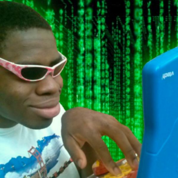 Негр хакер Мем