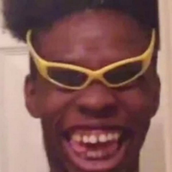 Аватарка веселый негр