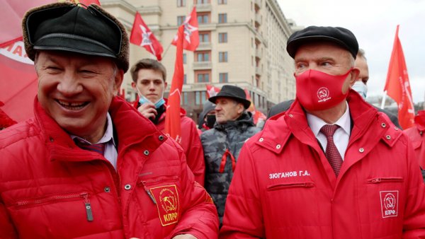 КПРФ Зюганов и Рашкин