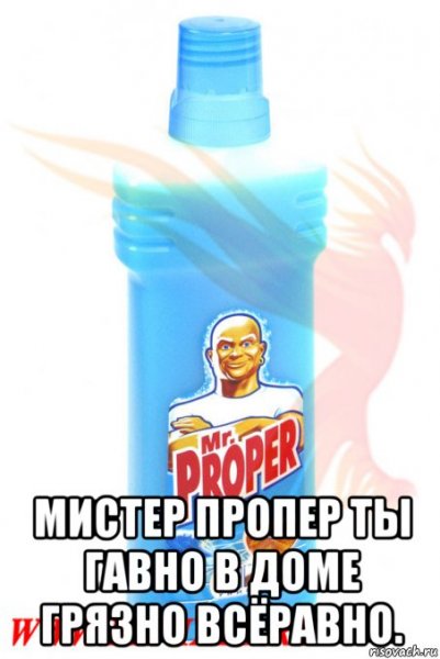Мистер Пропер прикол
