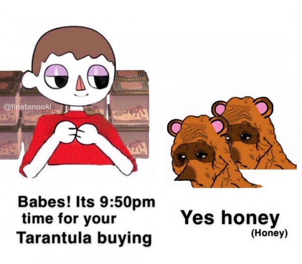 Мем Honey its time