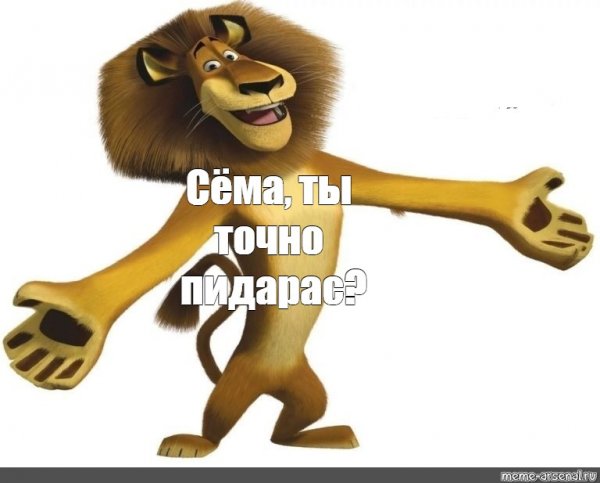 Алекс Мадагаскар я пидорас