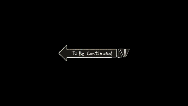 Надпись to be continued