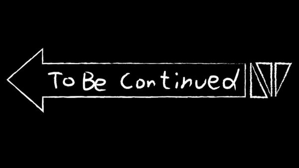 Надпись to be continued