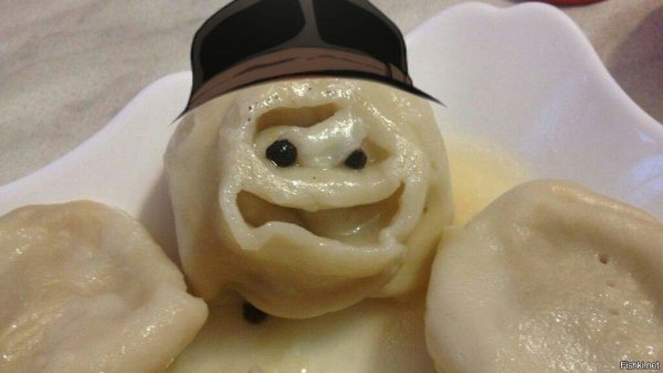 Пельмешка с лицом