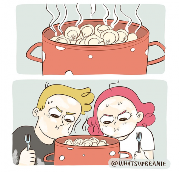 Мемы про пельмешки комиксы