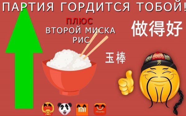 Партия гордится тобой Мем китайская