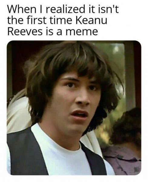 Мемы с Киану Ривзом