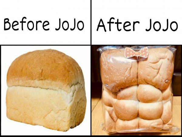Before Jojo after Jojo