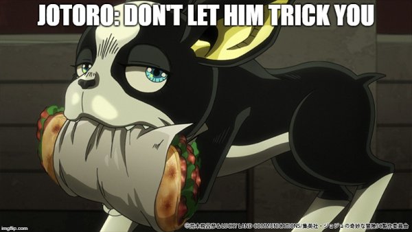 Доциганился Джоджо Мем