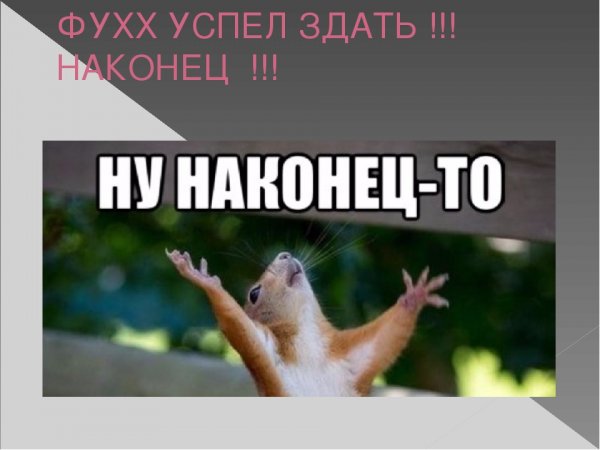 Ну наконец то дождались