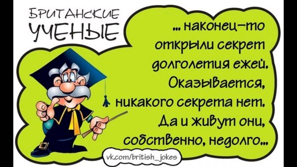 Британские учёные доказали приколы