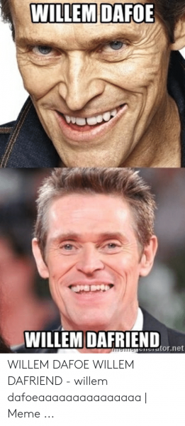 Уиллем Дефо улыбка