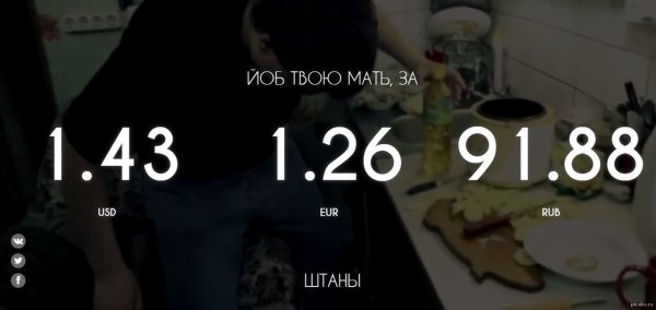 Штаны за 40 гривен