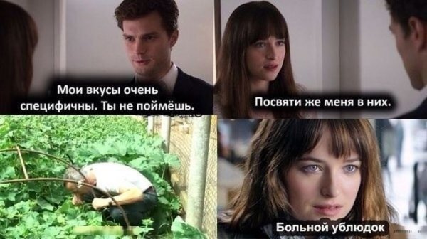 50 Оттенков серого Мем