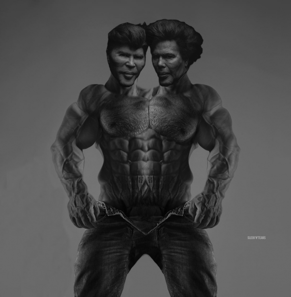 Gigachad улыбка