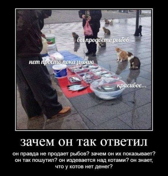 Вы продаете Рыбов