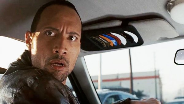 Дуэйн Джонсон таксист